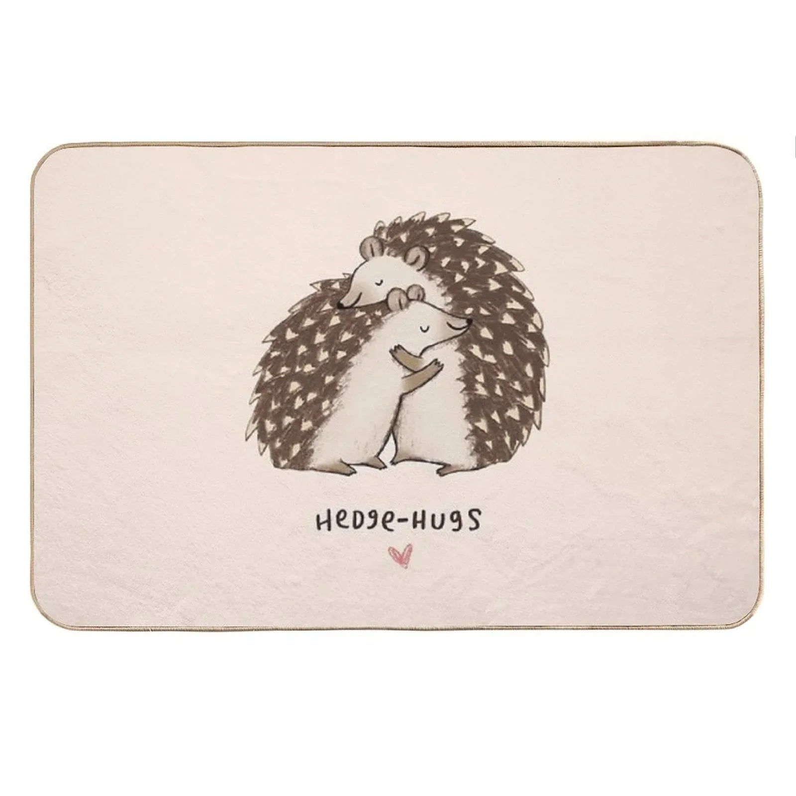 Hedge-hugs Bath Mat