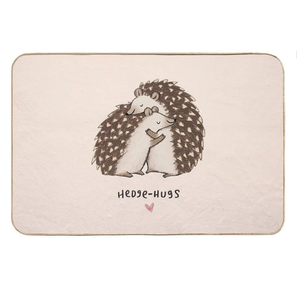 Hedge-hugs Bath Mat