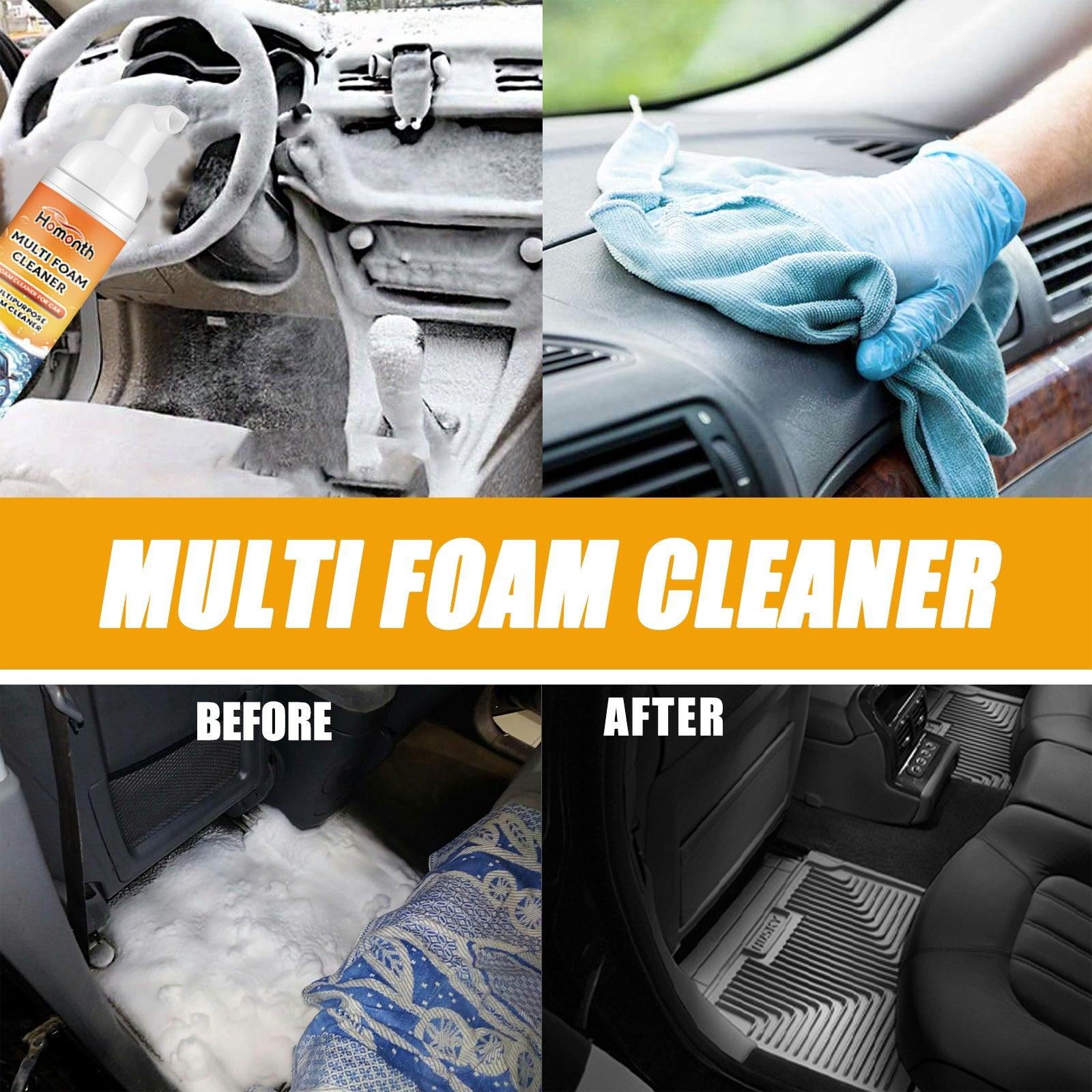 Multi-Purpose Foam Cleaner For Cars, Car Interior Seat Fabric Decontamination Refurbished Cleaning