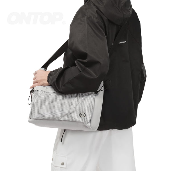 Statement Messenger Crossbody Bag