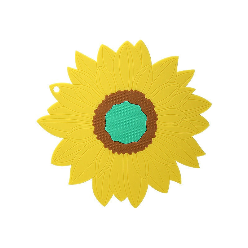 Minimal heat insulation mat, cup mat, European dining table, PVC anti slip and waterproof Nordic dish mat, bowl mat