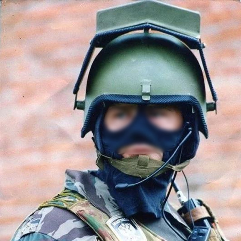 Cold War - era EVI Soviet/Russian Special Forces Vityaz - S Helmet, Class 6 Helmet, featured in *Escape from Tarkov*