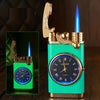 Multi functional electronic watch cigarette lighter integrated into one machine, versatile men's gift lighter