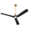 62″ Levant Ceiling Fan | Aged Brass
