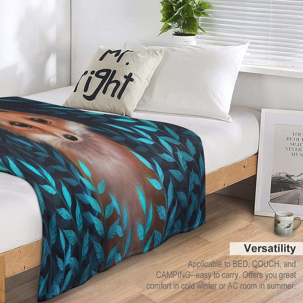 Fox Throw Blanket