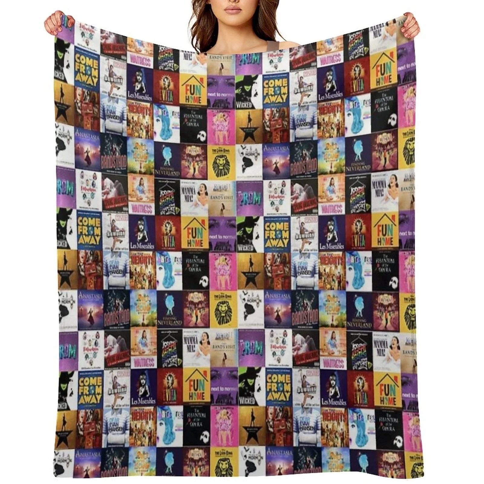 Broadway's Must Sees! Throw Blanket