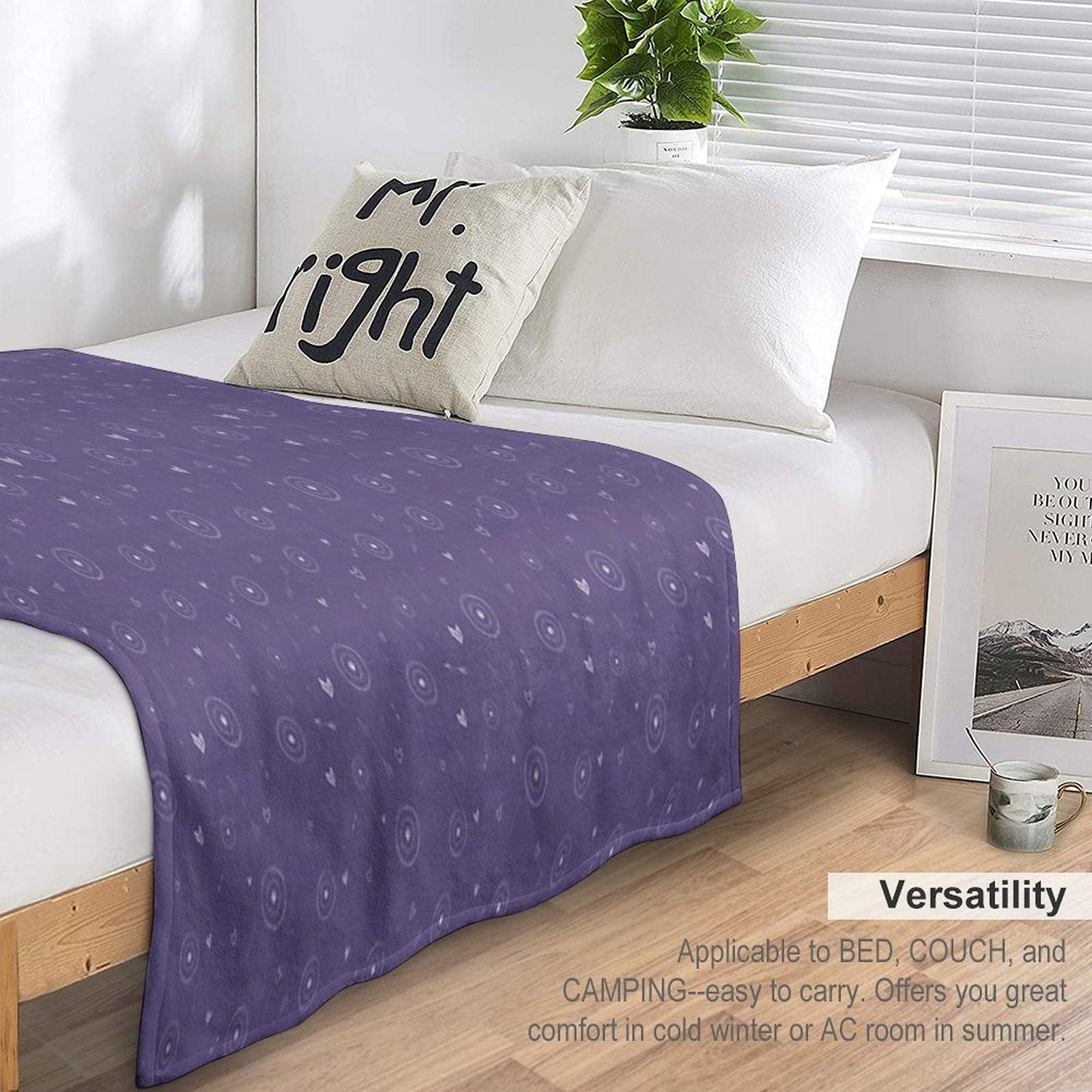Kate Bishop Hawkeye Print Throw Blanket
