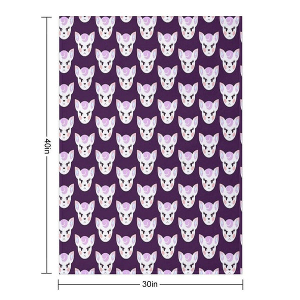 Deer Gal Diana Throw Blanket