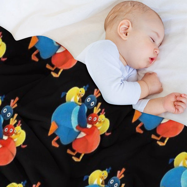 Twirlywoos Cute Characters Compact Throw Blanket