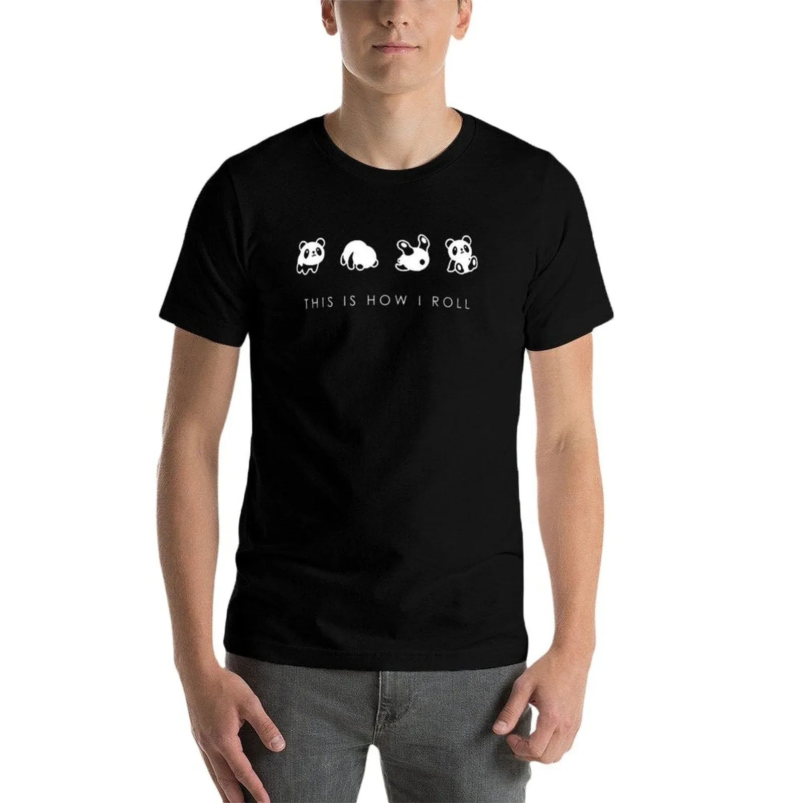THIS IS HOW I ROLL  Slim-fit Cut T-Shirt
