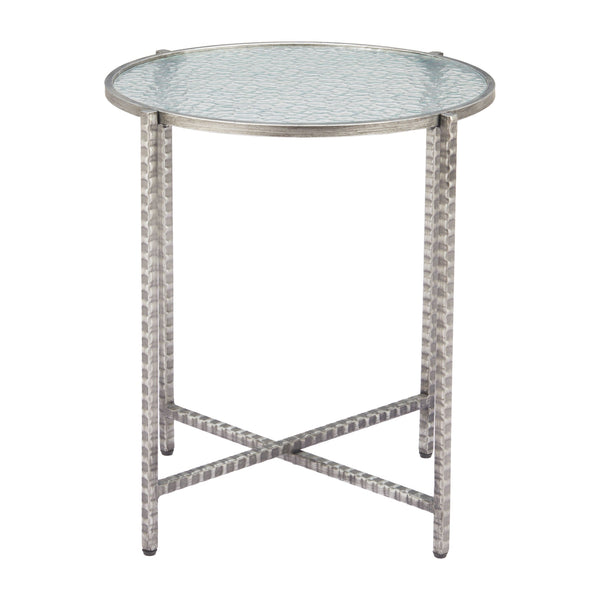 Vetro Side Table Silver