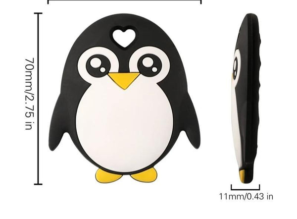 Baby Teether Silicone Rabbit Food Grade Bunny Teether Nursing Teething  Accessories Silicone Animal Teether For Kids and Baby