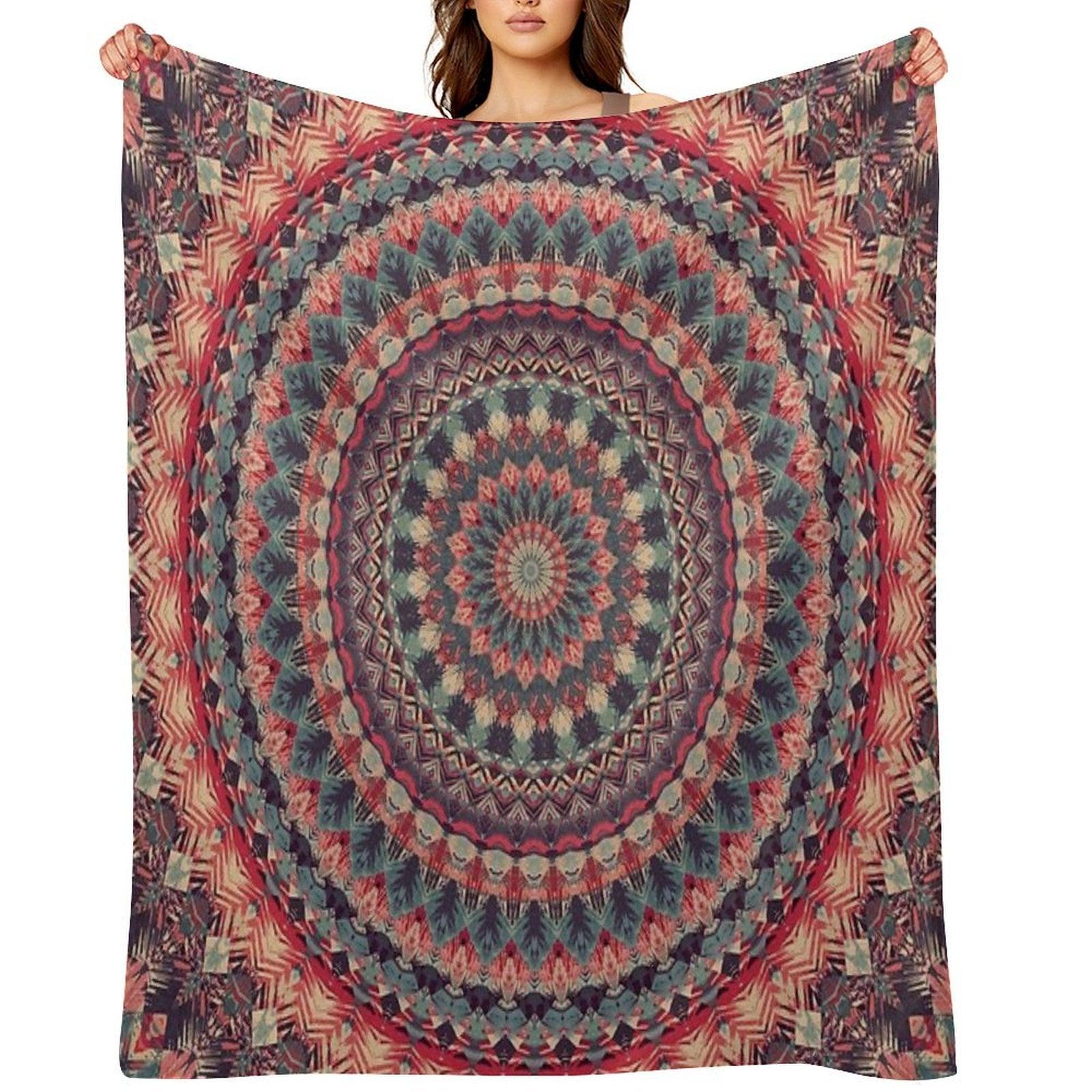 Mandala 126 Throw Blanket