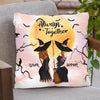 Personalized Witches Pillow Cover - Halloween Gift For Friends/Wiccan Decor/Pagan Decor - Always Together - Pillow Cover / 1 / 16x16 inches