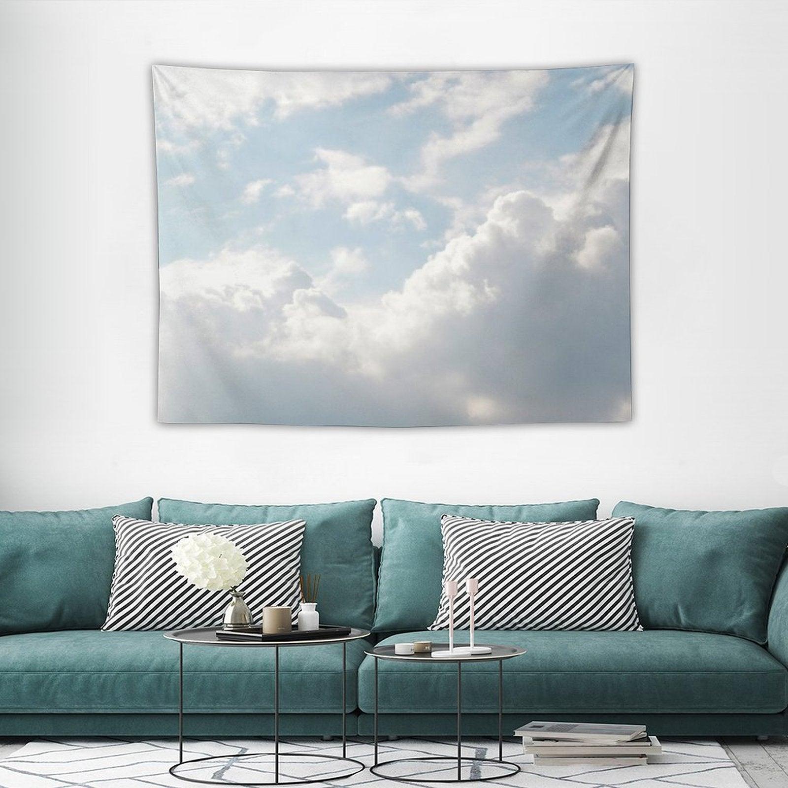 White Clouds Tapestry