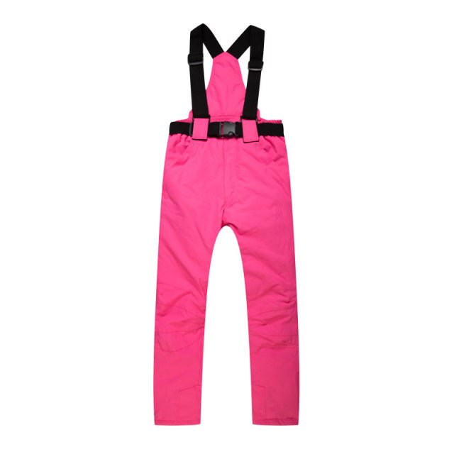 Women Men Ski Pants Brands Outdoor Sports Suspenders Windproof Waterproof Trousers