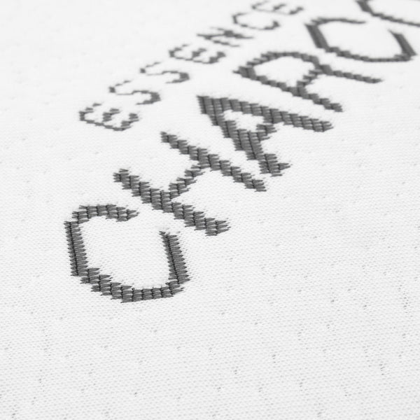 Charcoal Knit Matelasse Hotel Collection Bed Pillow, Queen Size. Designed for Back, Stomach or Side Sleepers, 20x30