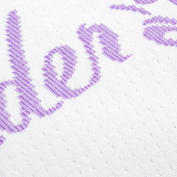 Knit Lavender Oil Infused Hotel Collection Bed Pillow, Queen Size. Designed for Back, Stomach or Side Sleepers, 20x30