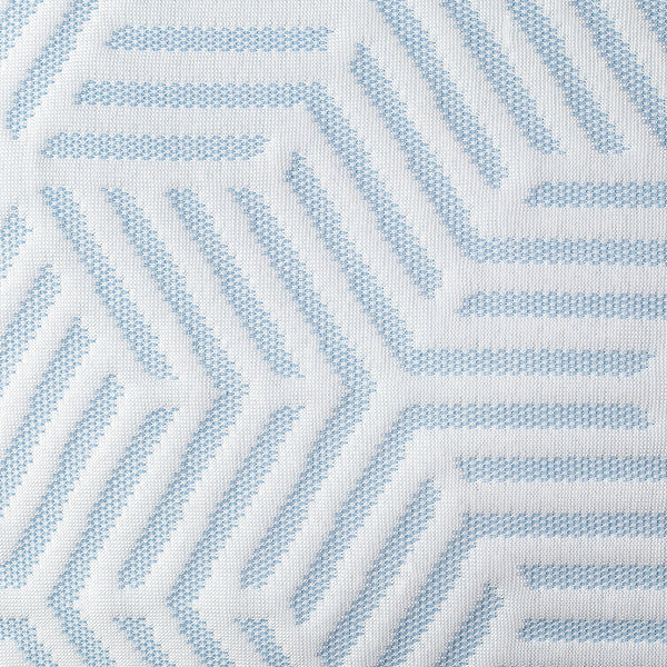 Knitted Antibacterial Cold/Hot Hotel Collection Bed Pillow, Queen Size. Designed for Back, Stomach or Side Sleepers, 30x30, White