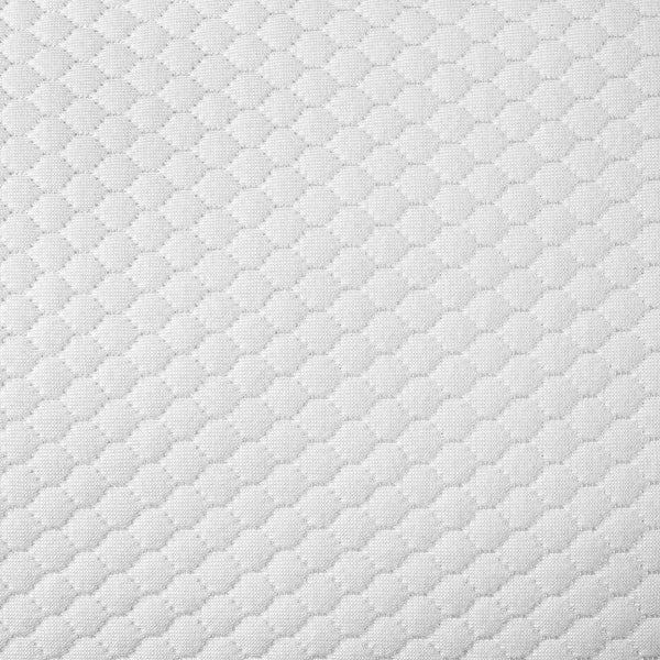 Knitted Antibacterial Cold/Hot Hotel Collection Bed Pillow, Queen Size. Designed for Back, Stomach or Side Sleepers, 30x30, White