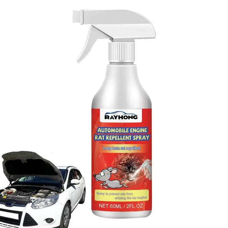 Car Household R odent R epellent Engine Compartment Medicine 60ML Anti-Mouse Trap Anti-Fantastic Mouse Trap Electric Cat Spray