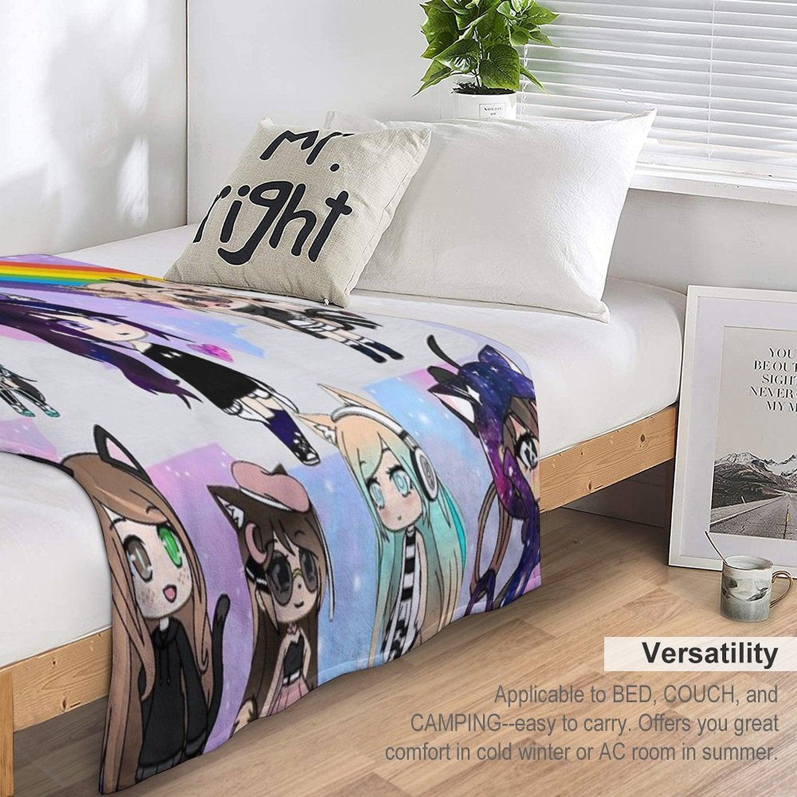 Gacha Life  Anime Pack Throw Blanket