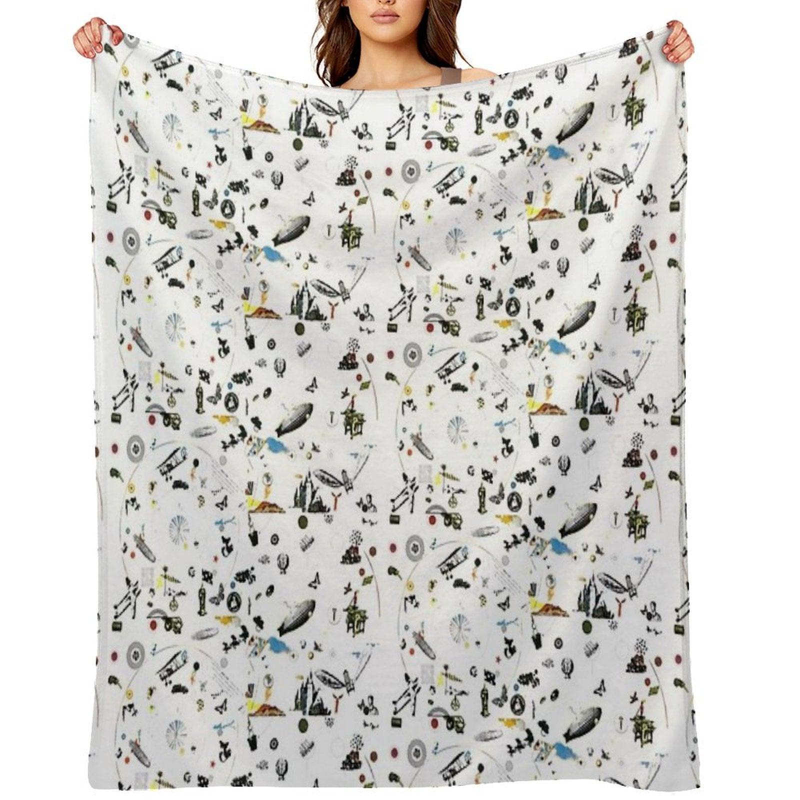 III Throw Blanket