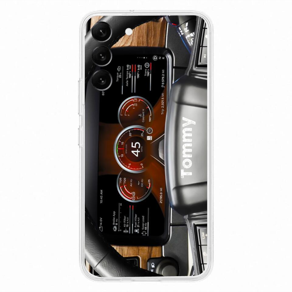 Personalized Truck Dashboard Phone Case - Case For Iphone, Samsung and Xiaomi - 6D8KY1