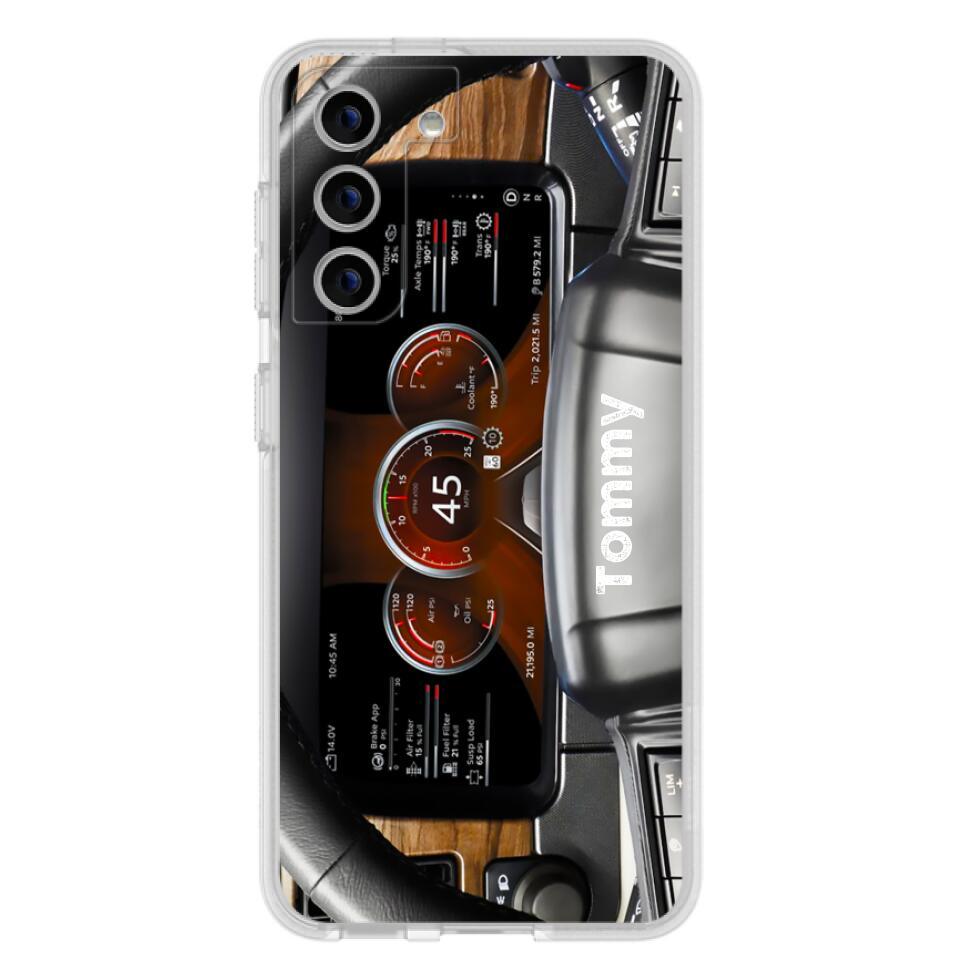 Personalized Truck Dashboard Phone Case - Case For Iphone, Samsung and Xiaomi - 6D8KY1