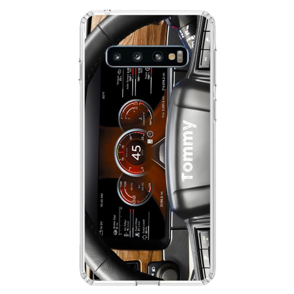 Personalized Truck Dashboard Phone Case - Case For Iphone, Samsung and Xiaomi - 6D8KY1