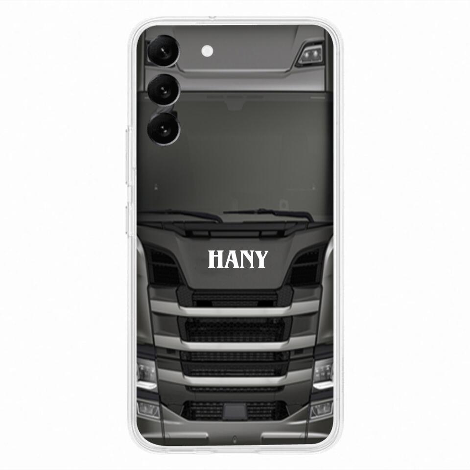 Personalized Heavy Truck Phone Case - Gift Idea For Truckers - Case For iPhone, Samsung and Xiaomi - PGS2ML