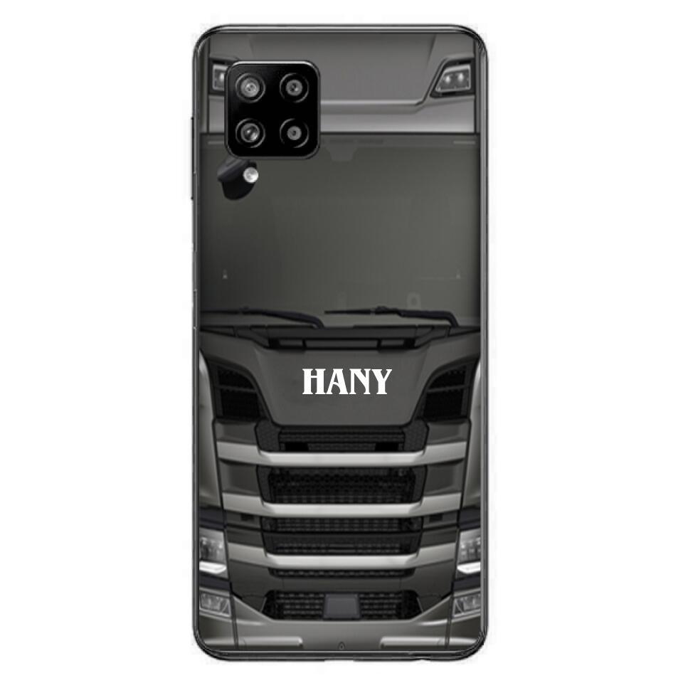 Personalized Heavy Truck Phone Case - Gift Idea For Truckers - Case For iPhone, Samsung and Xiaomi - PGS2ML