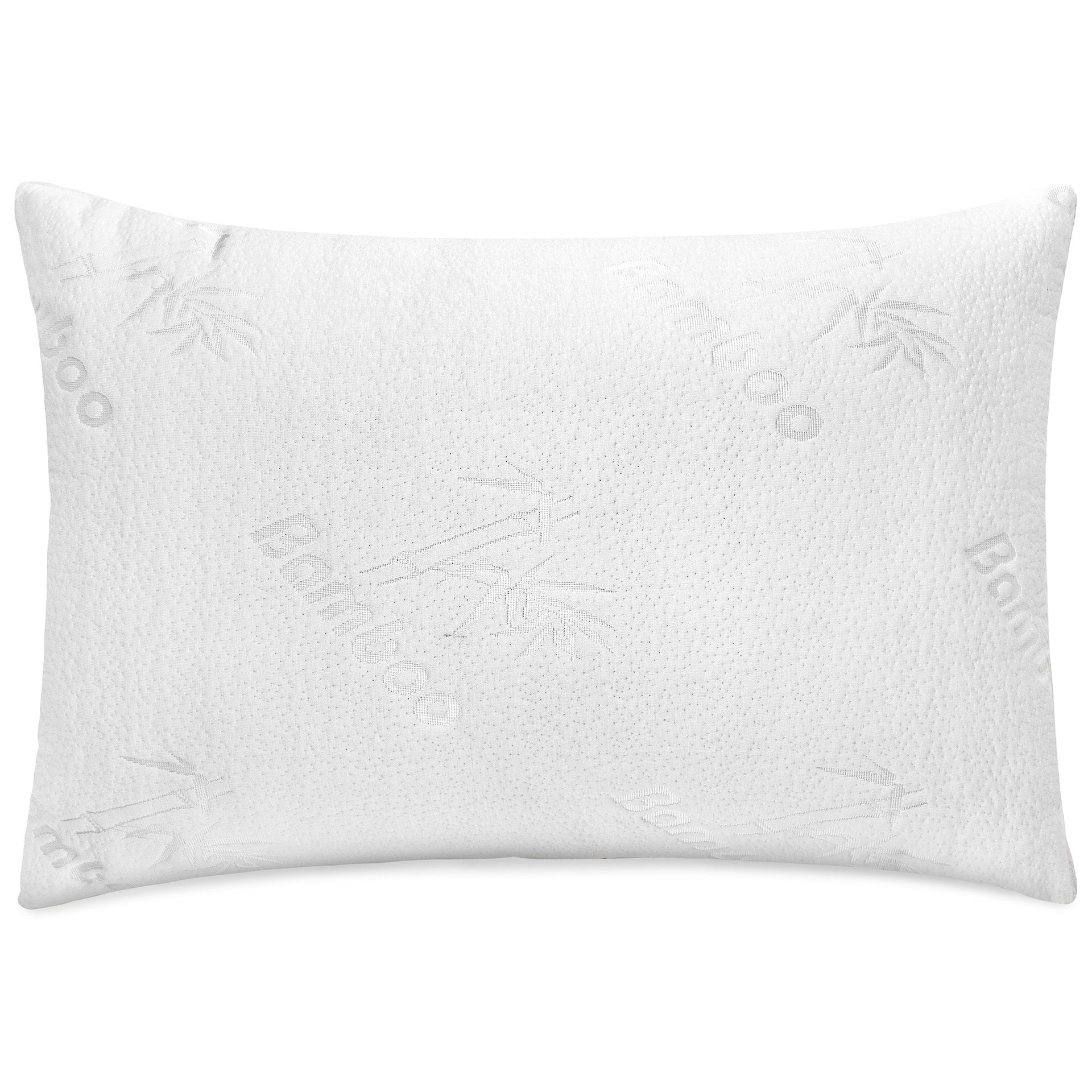 Bamboo Hotel Collection Bed Pillow, Queen Size. Designed for Back, Stomach or Side Sleepers, 20x30
