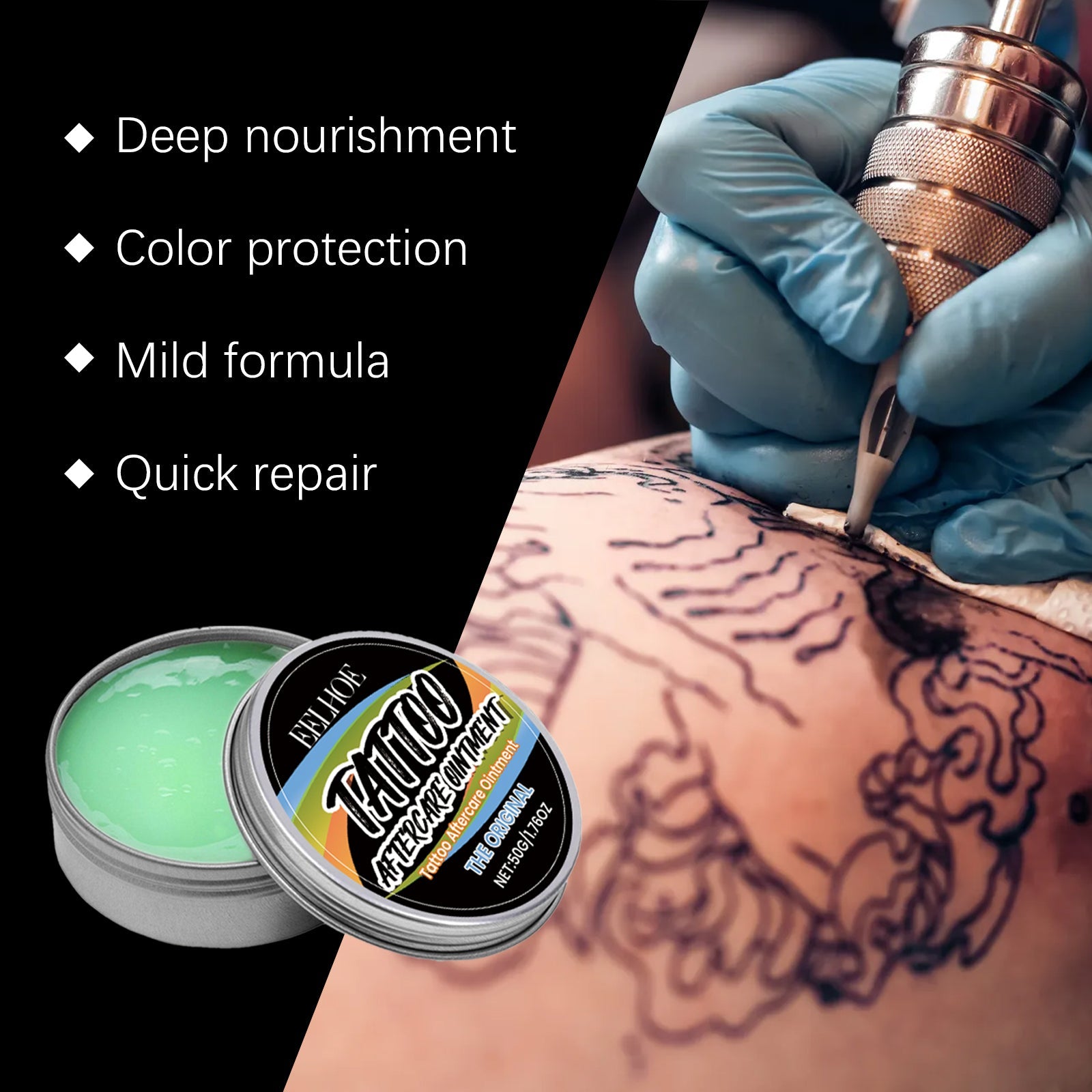 Tattoo Care Cream Gently Cleanses Skin Tattoo And Moisturizes Body Skin Tattoo Care Cream