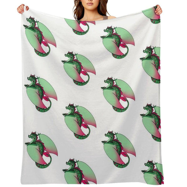 Cobra Lily - Wings of Fire Throw Blanket