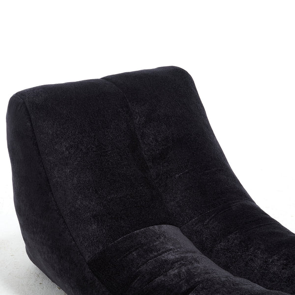 Black Bean Bag Sofa‑Lounger