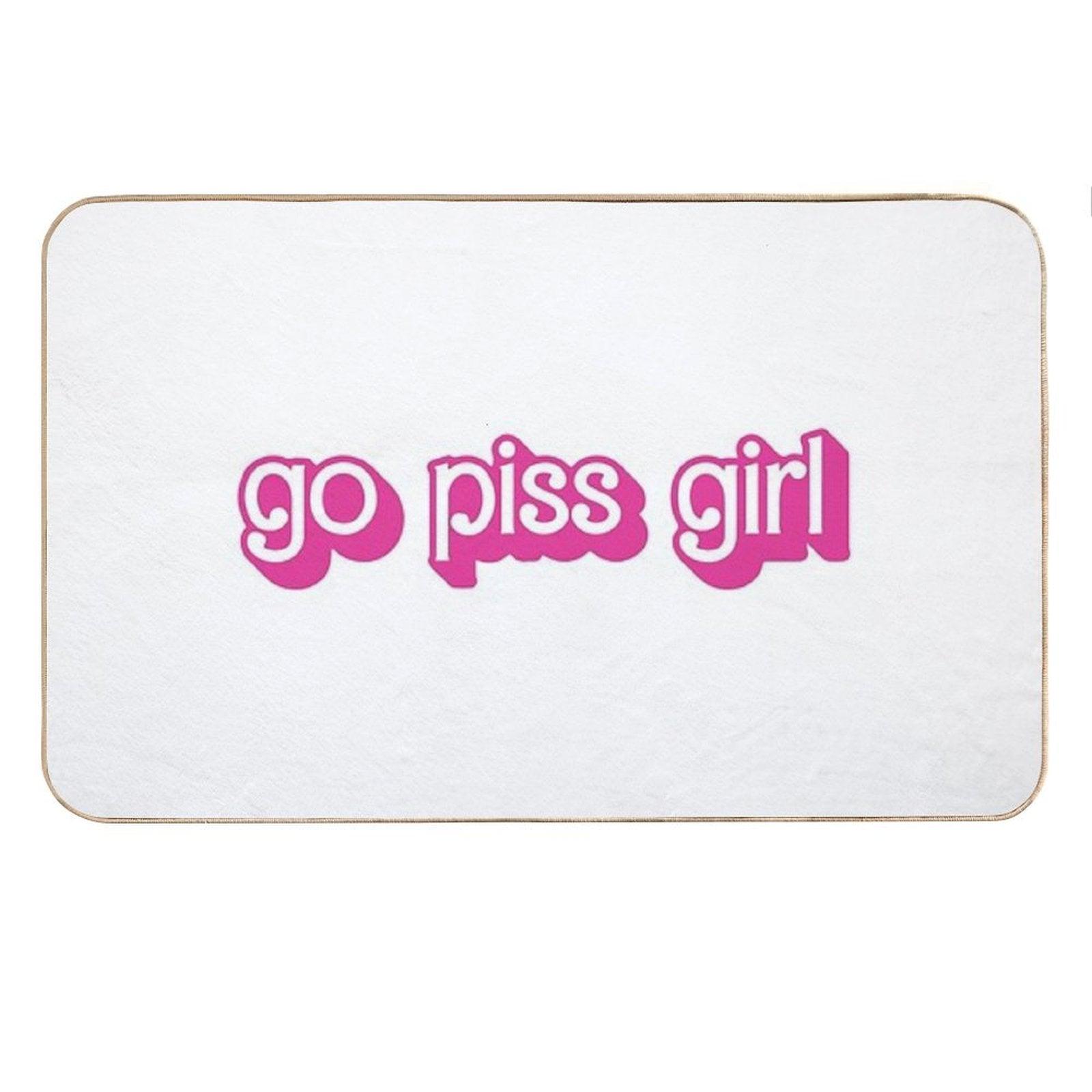 Go Piss Girl Bath Mat