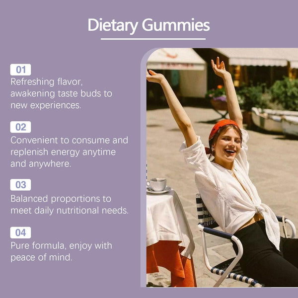 Dietary Gummies, Vitamin Supplement To Improve Immunity Apple Cider Vinegar Fudge