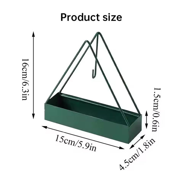 3-Legged Iron Mosquito Coil Stand   Portable, Durable & Stylish Sandalwood Design   Ideal Home Accessory for Coils