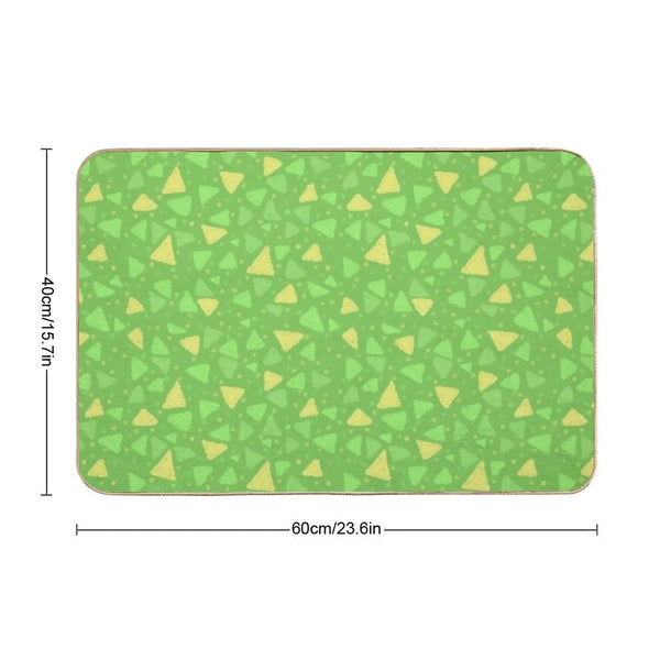 AC Grass Field  Crossing Gaming Gamer Handheld RPG Sandbo Chill Girly Game KK Bath Mat