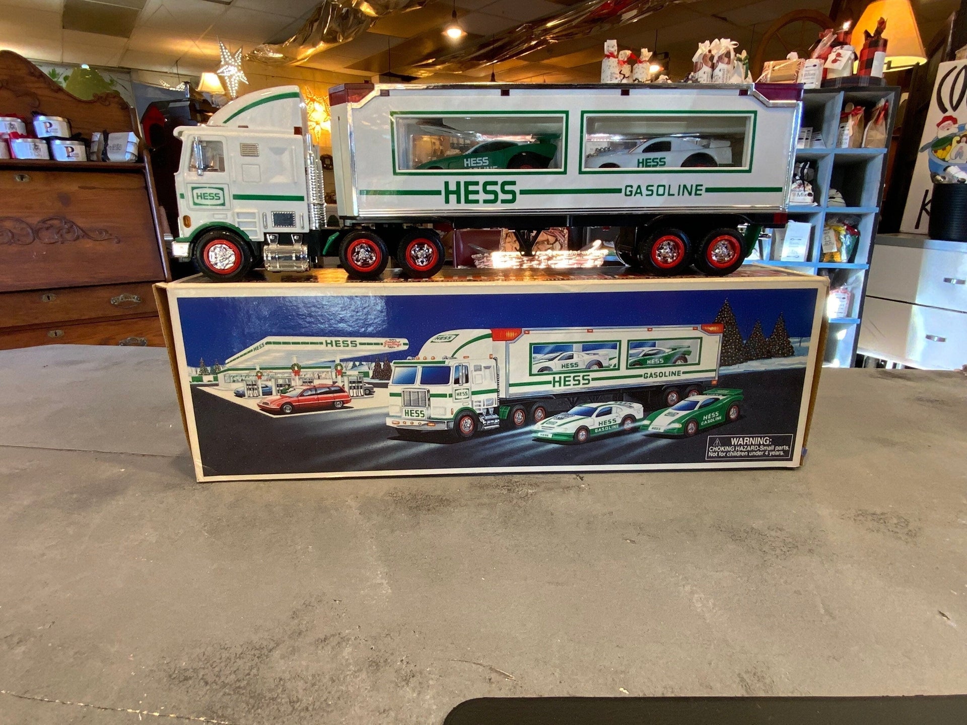 1990’s HESS Trucks and Cars Christmas Collectibles
