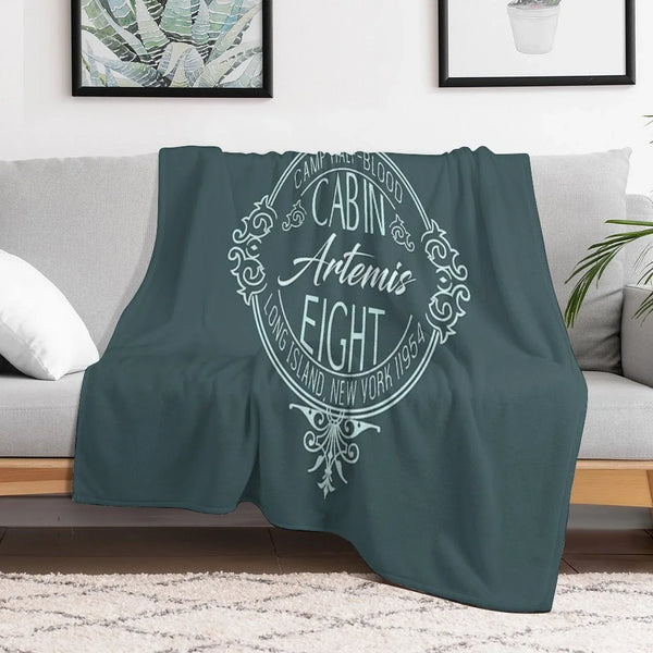 Artemis Cabin 8 Throw Blanket