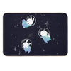 Space Bunnies Bath Mat