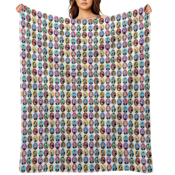 MEGA RIK MAYALL COLLECTION Durable Throw Blanket