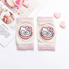 Baby Knee Pads Summer Leg Pads Toddler Baby Crawling Knee Pads Elbow Pads Toddler Knee Pads Thin - Pink