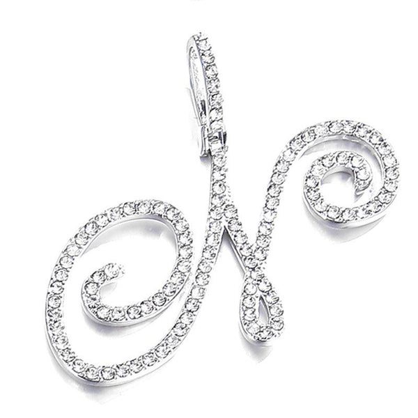 Hip hop accessories grass letter pendant melon seed buckle Cuban chain accessory