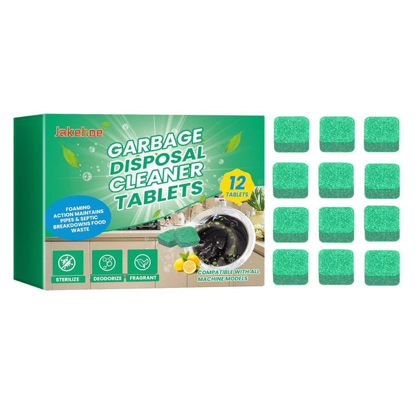 Garbage Disposal Cleaning Block, Kitchen Food Waste Disposal Agent Pipeline Cleaning Block