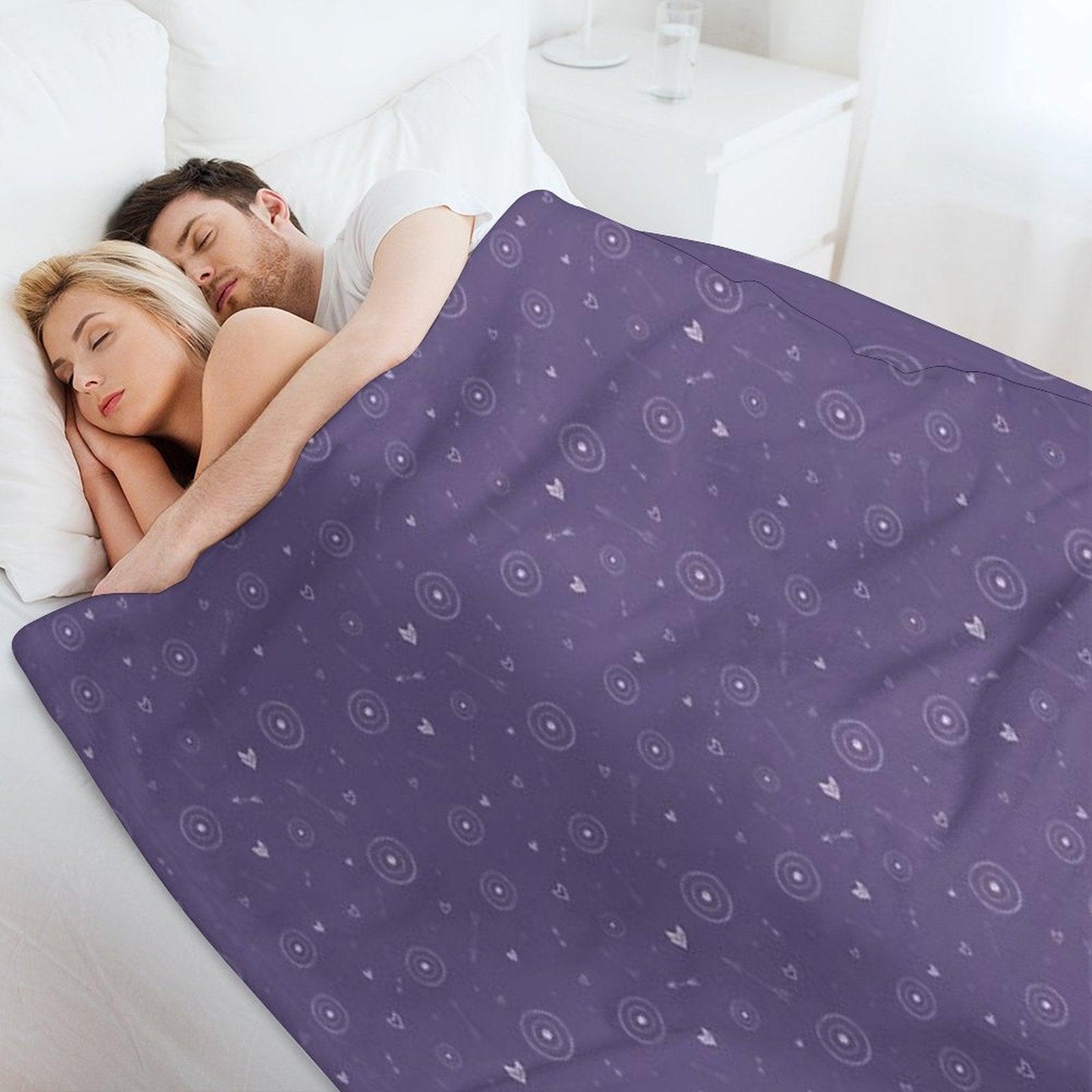 Kate Bishop Hawkeye Print Throw Blanket