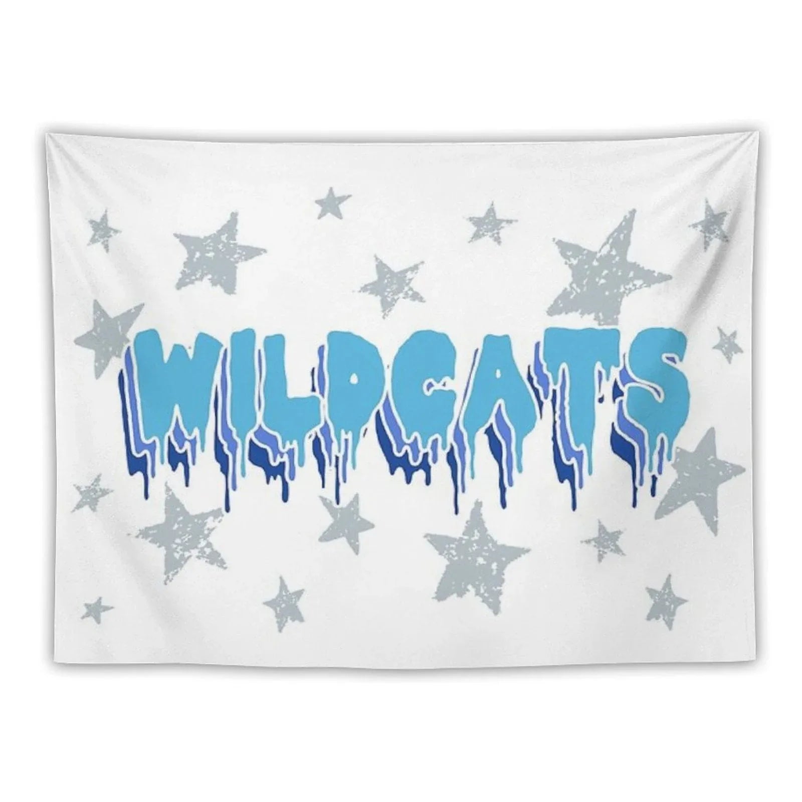 Wildcats Drip Tapestry
