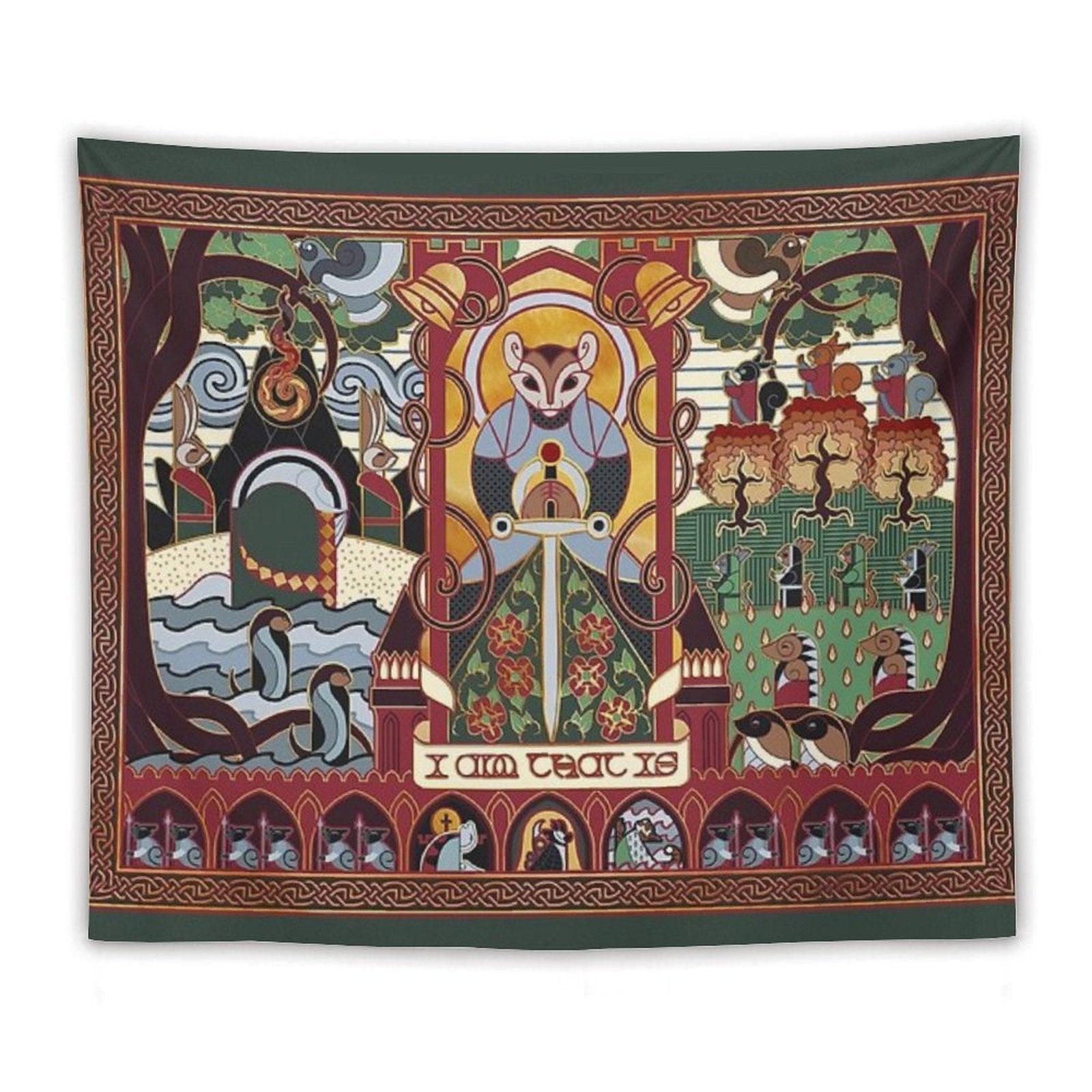 Redwall Tapestry - Martin The Warrior - I AM THAT IS Tapestry